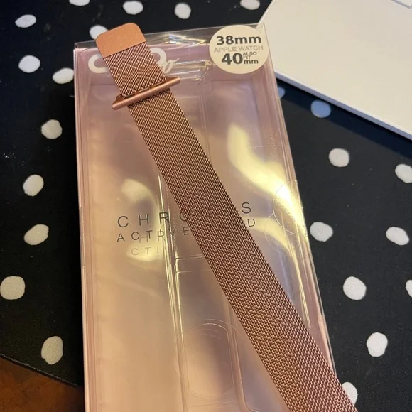 CYLO Apple Watch Magnetic Band 38/40 mm Rose Gold - Picture 3 of 10